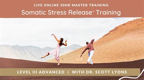 This therapy aims to help <b>release</b> how a physical body holds on to <b>stress</b>, tension, and trauma, rather than only resolving problems verbally. . Somatic stress release